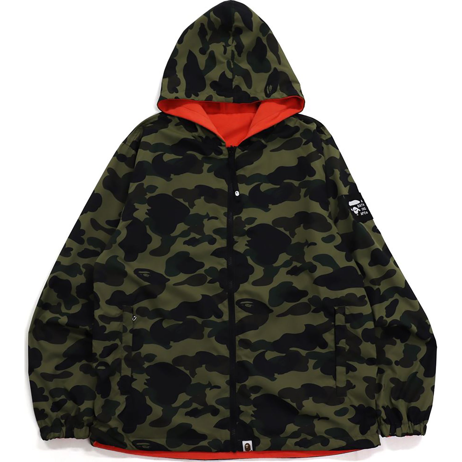 1ST CAMO REVERSIBLE HOODIE JACKET MENS