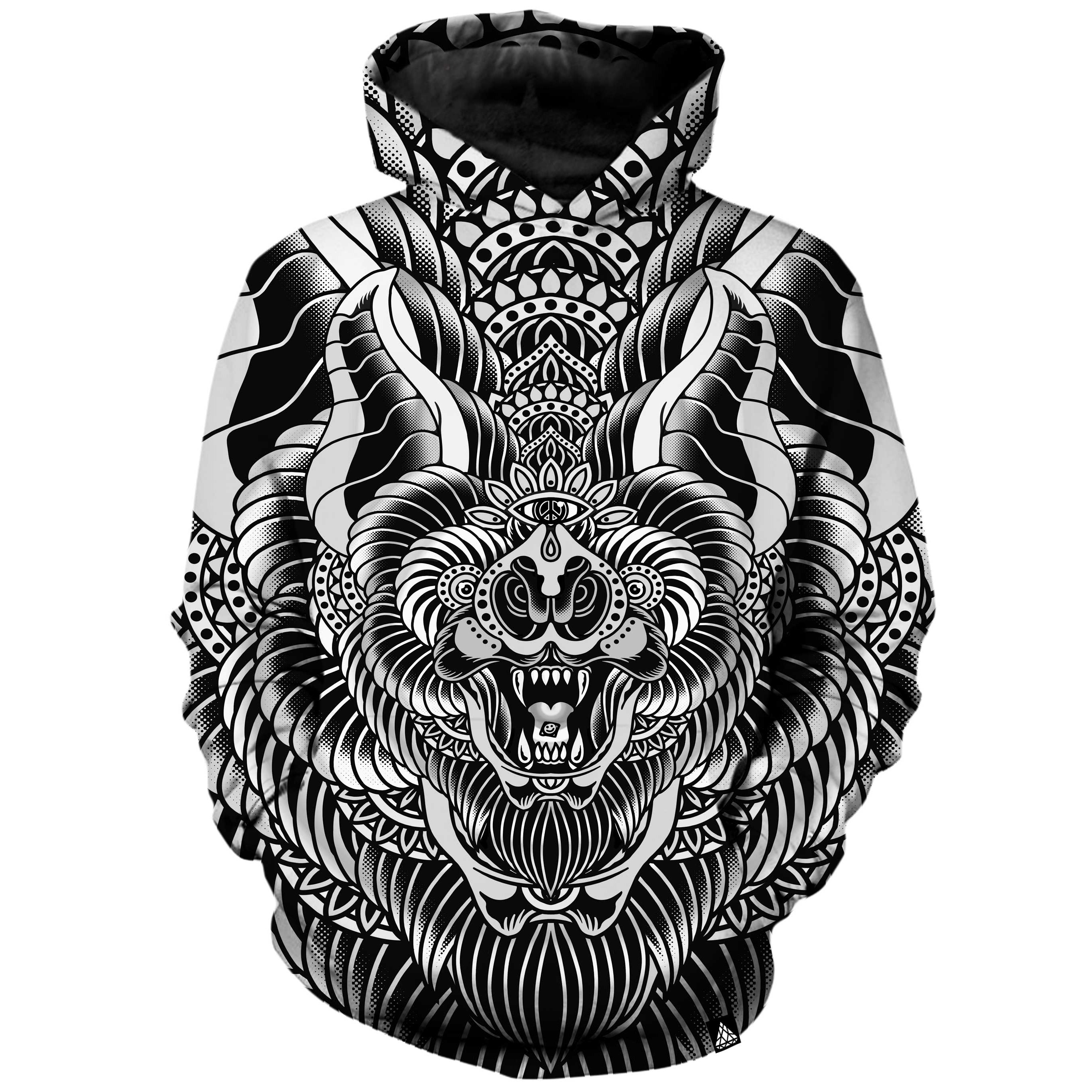 ACID BAT DARK HOODIE