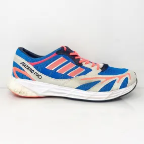 Adidas Mens Adizero Pro V1 DNA GW2751 Blue Running Shoes Sneakers Size 8.5