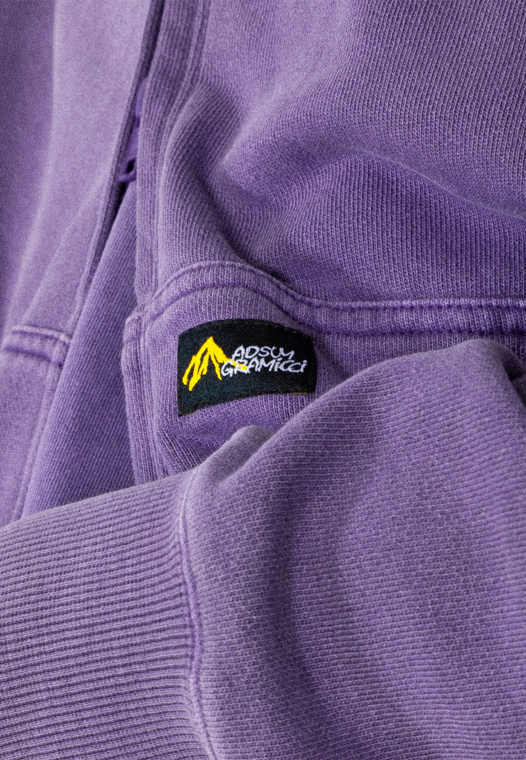 Adsum x Gramicci Double Zip Hoodie - Purple