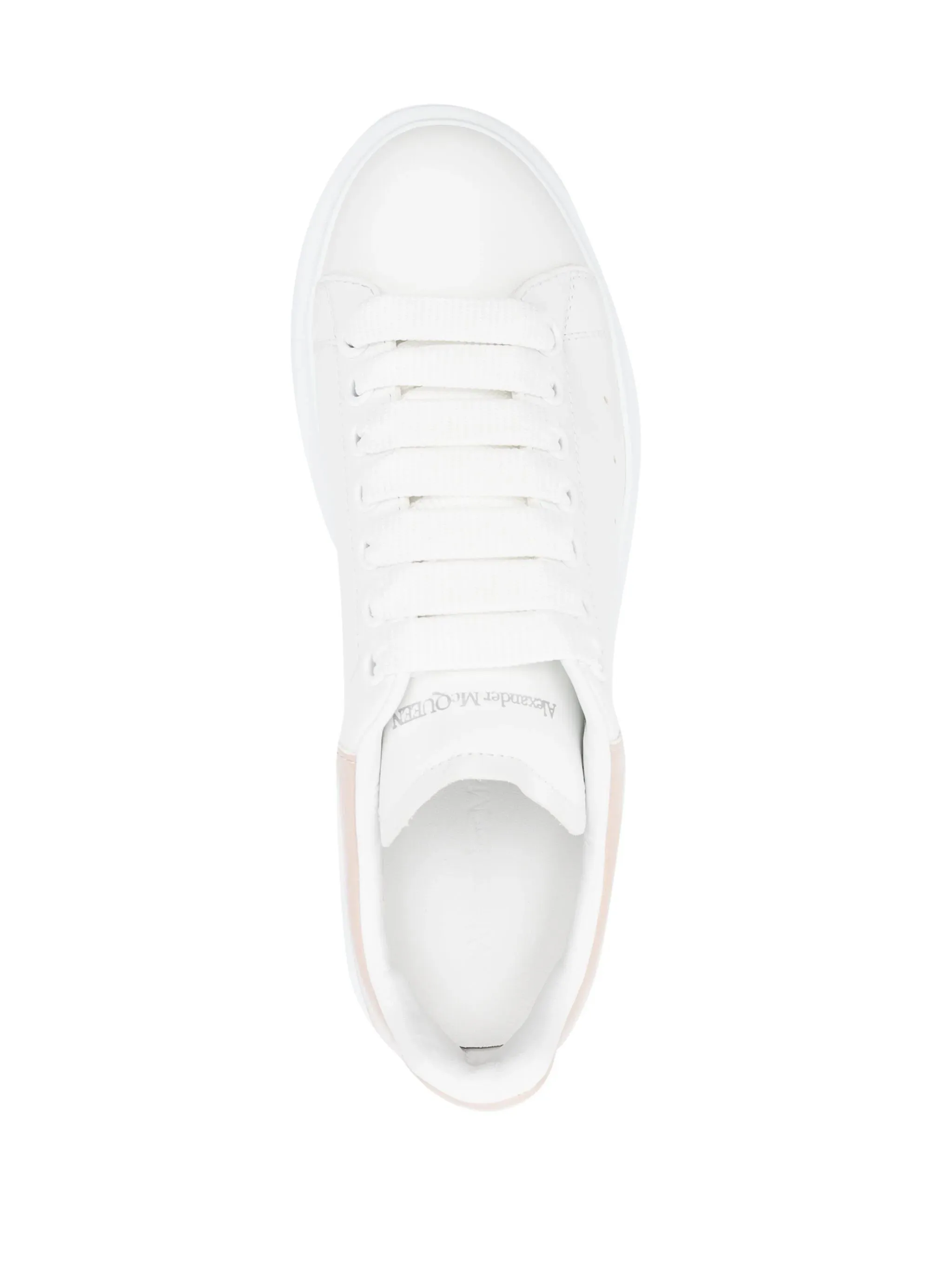 Alexander McQueen crocodile-detail leather sneakers