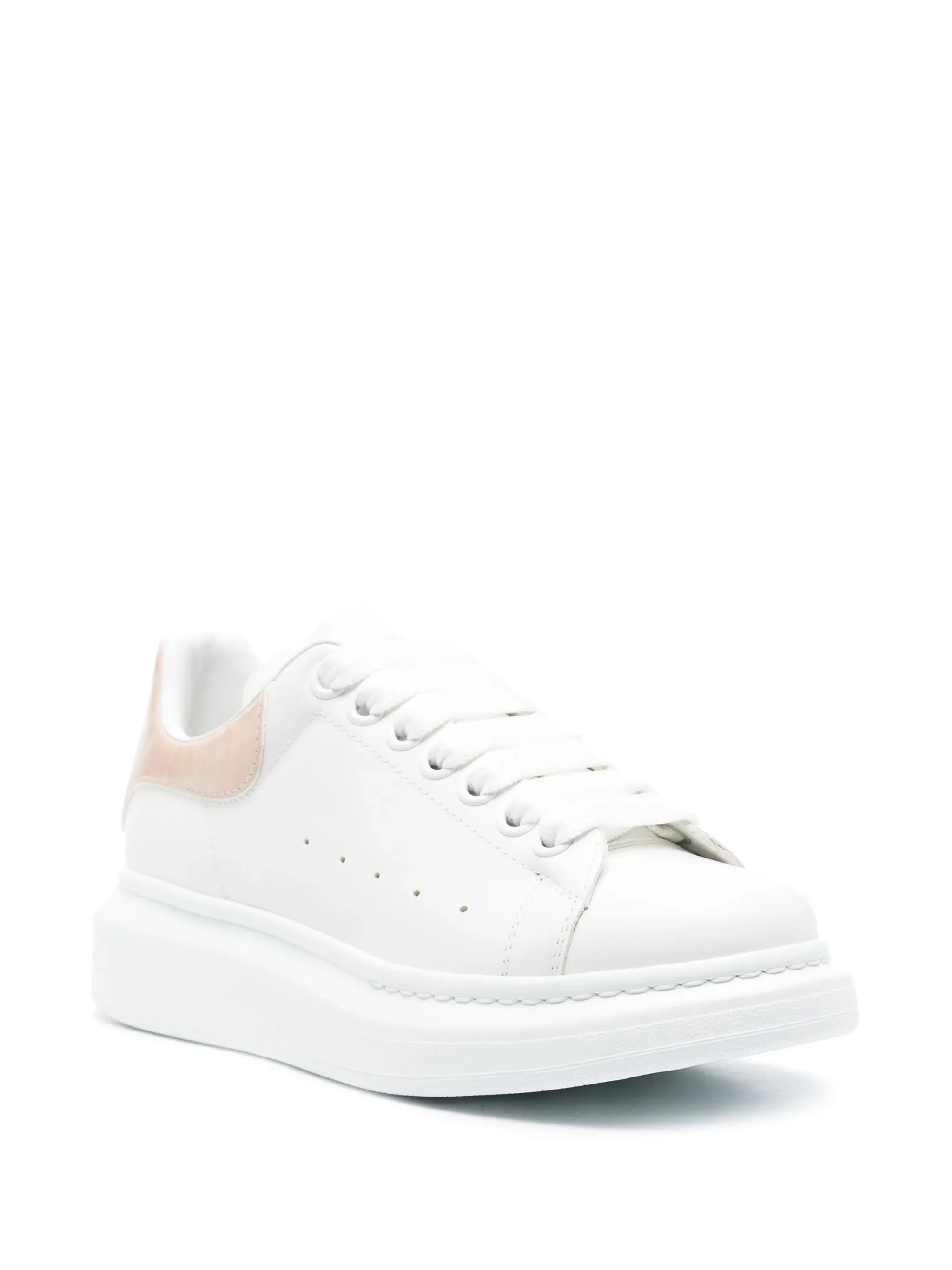 Alexander McQueen crocodile-detail leather sneakers