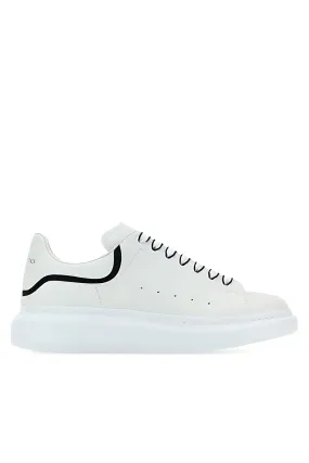 Alexander McQueen Neoprene Canvas White Black Sneakers