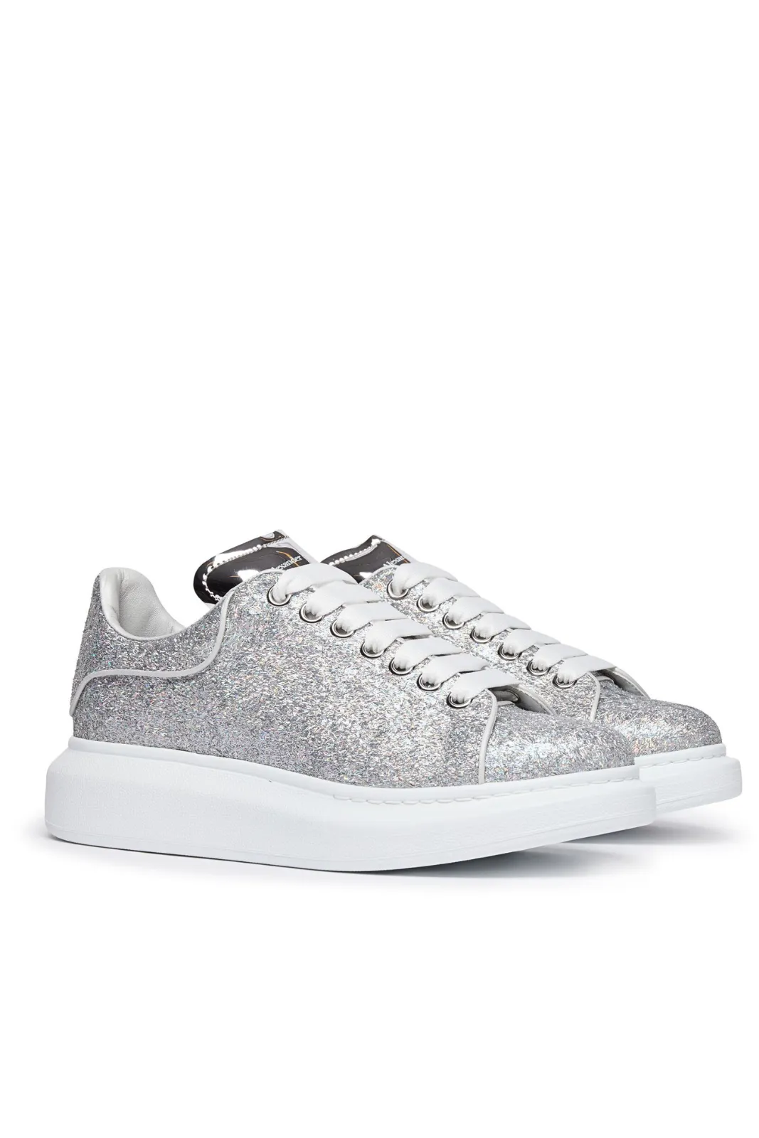 Alexander Mcqueen Oversize glittered sneakers