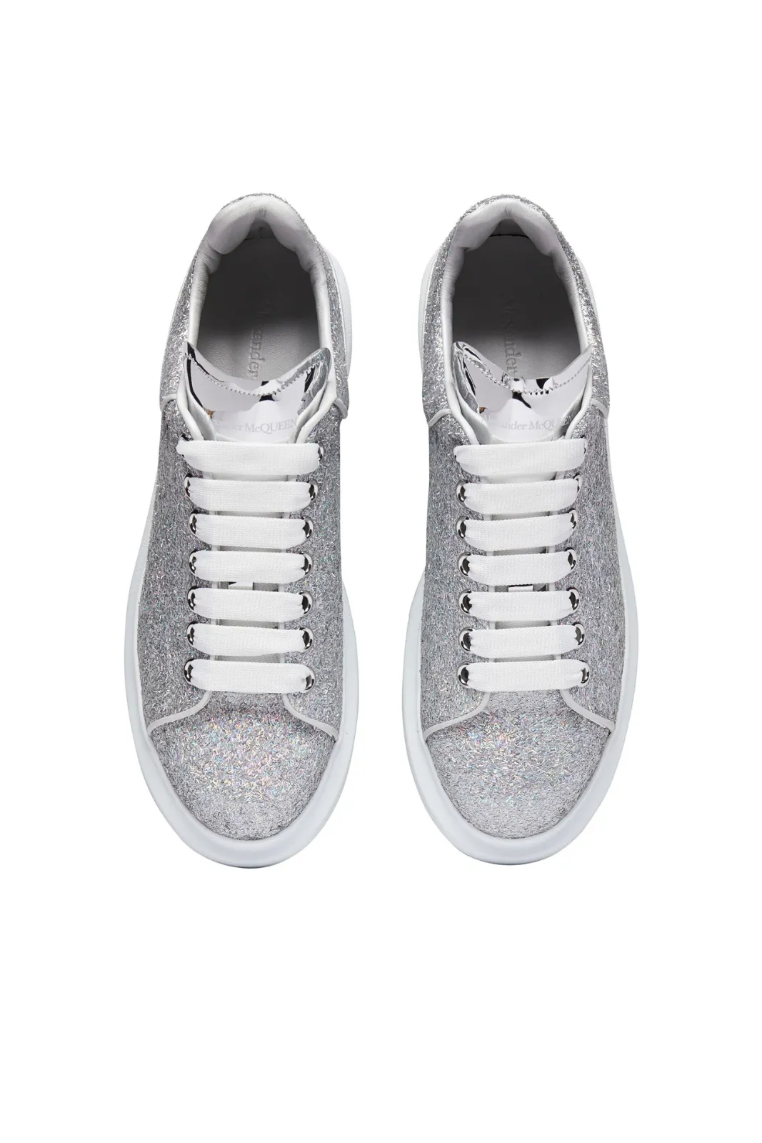 Alexander Mcqueen Oversize glittered sneakers