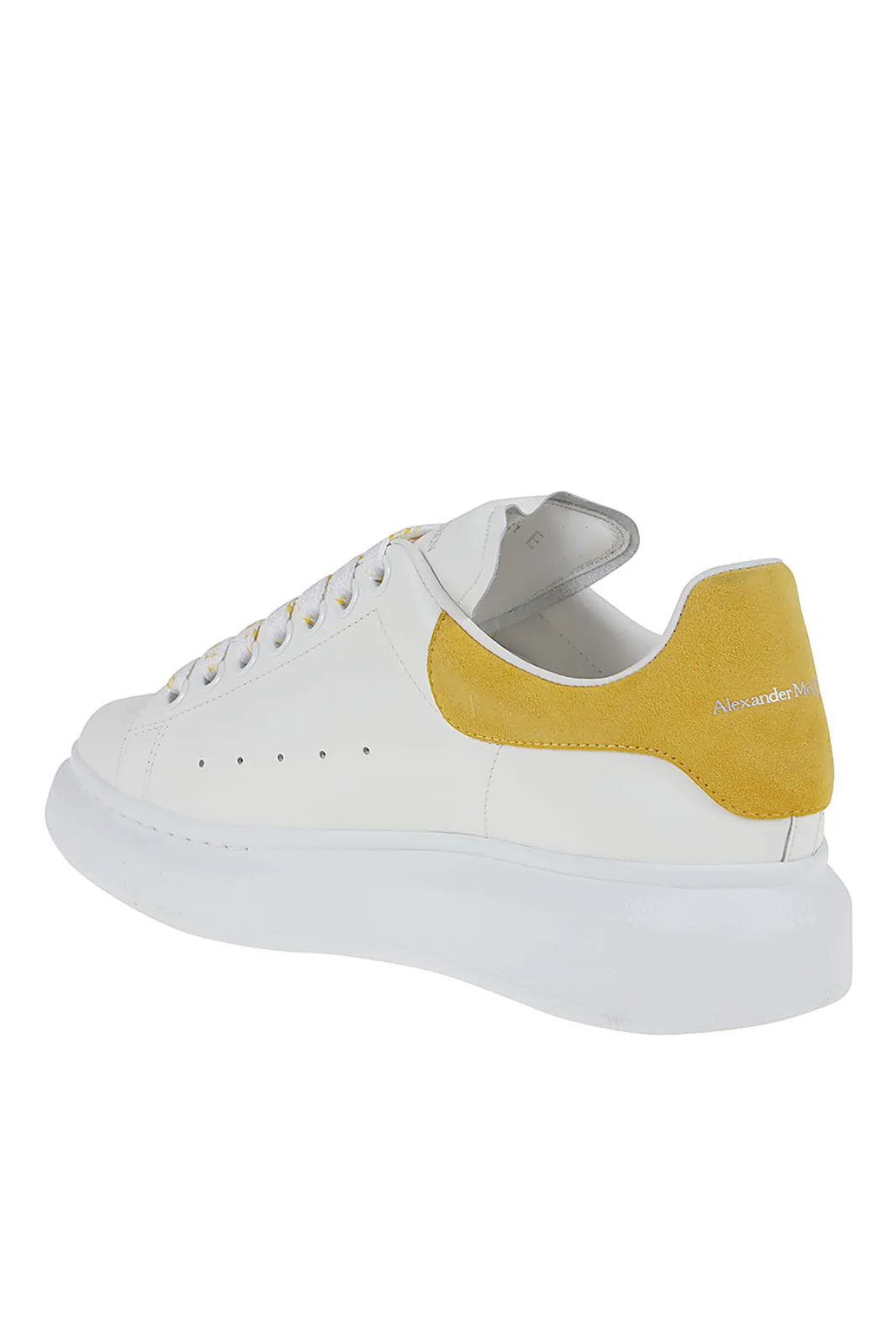 Alexander McQueen Oversized Sneakers white-yellow