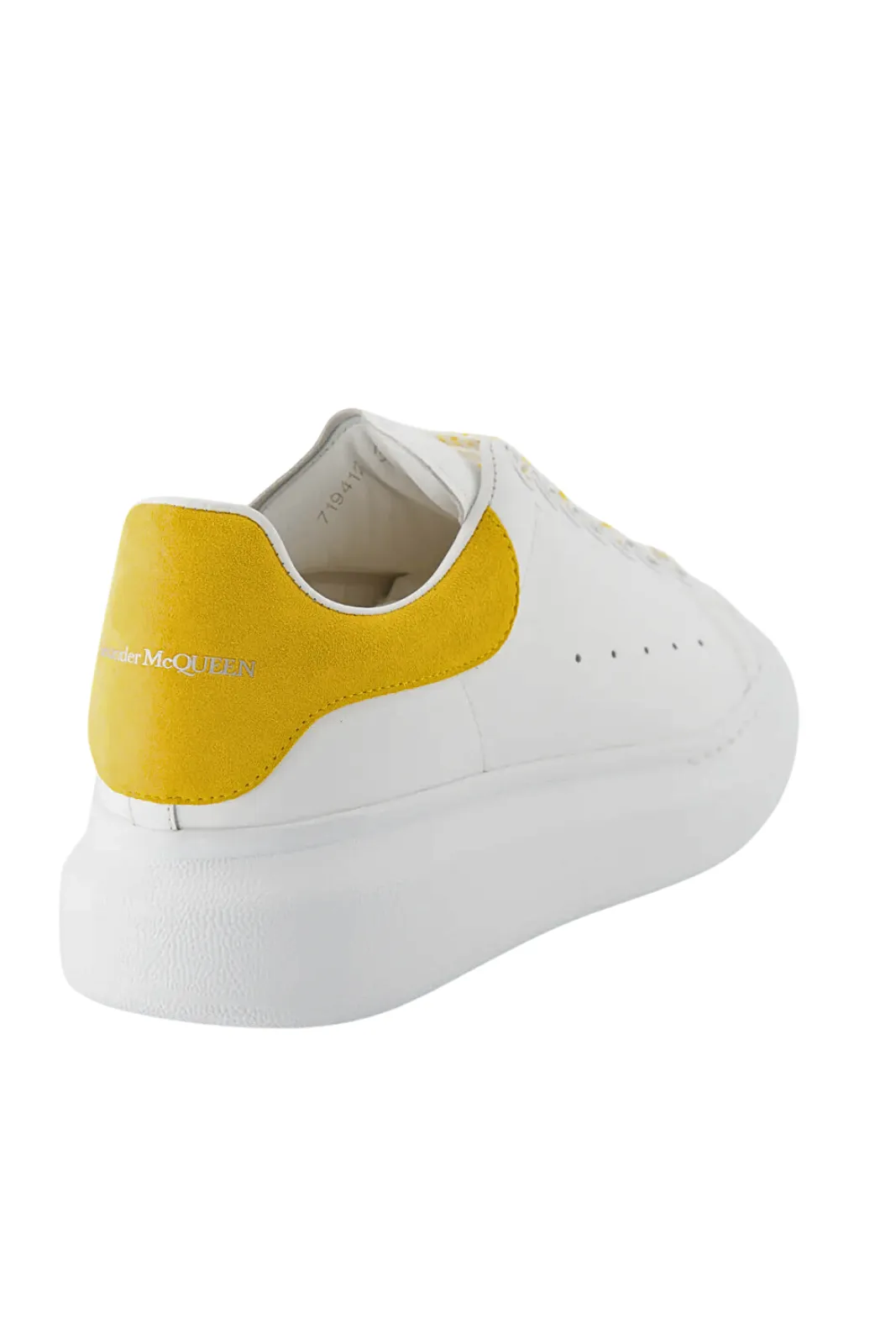 Alexander McQueen Oversized Sneakers white-yellow