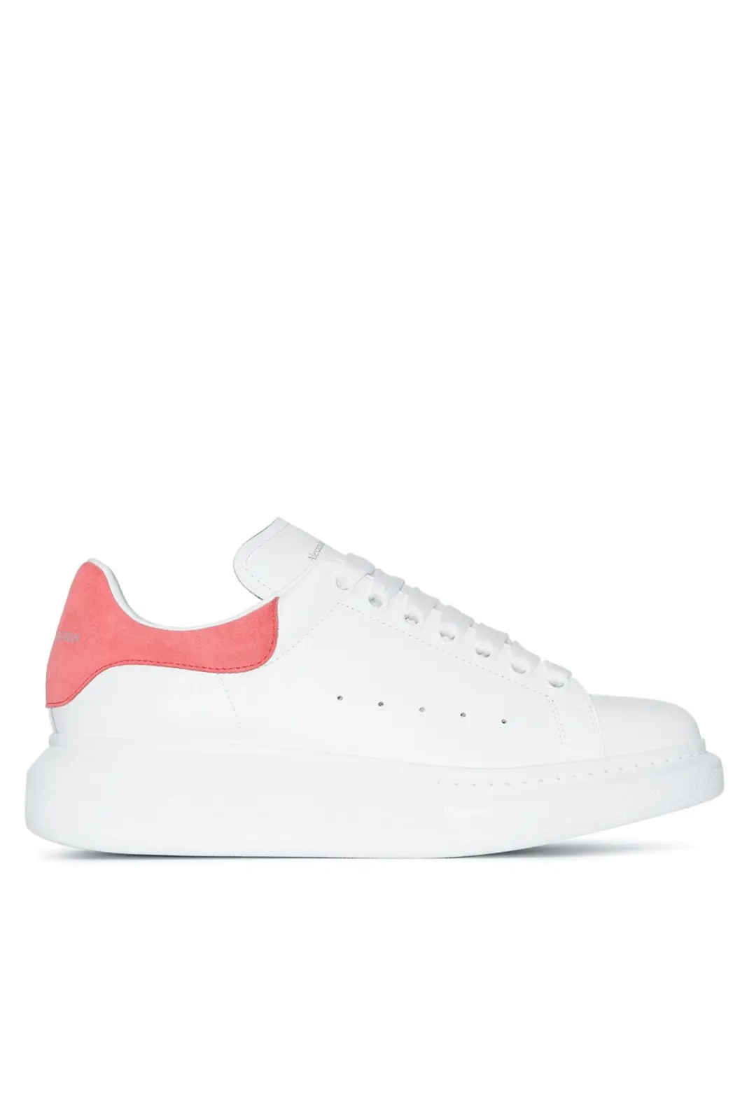 Alexander McQueen Oversized White Coral Sneakers