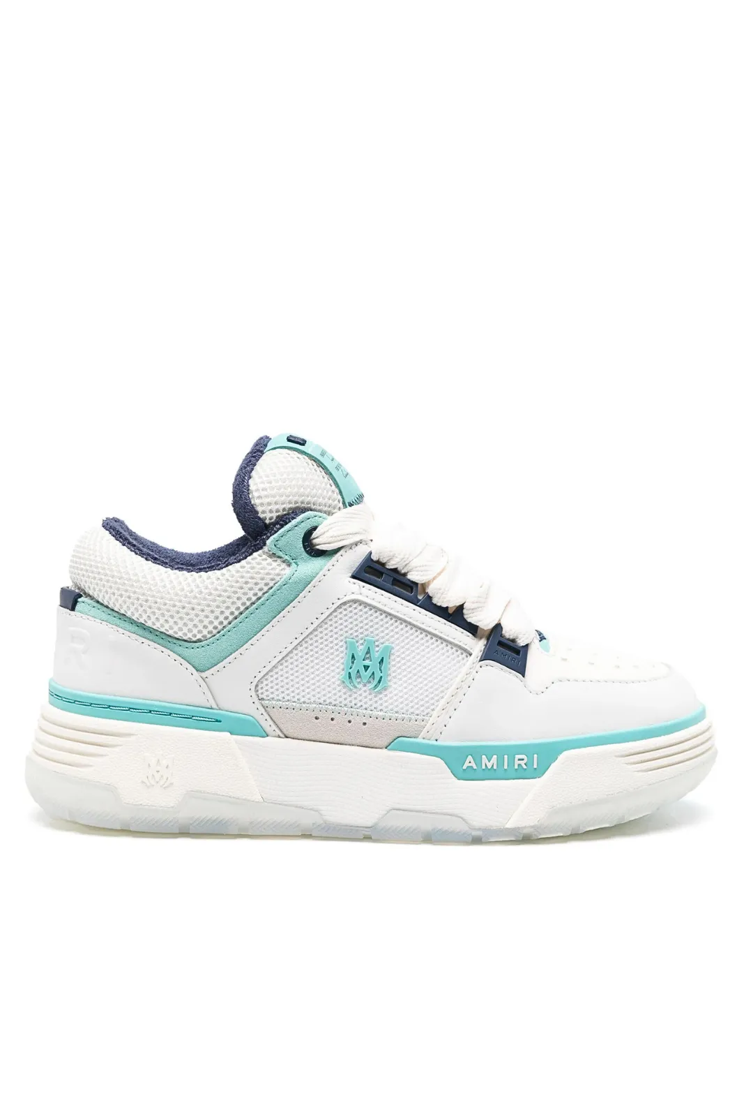 Amiri Ma-1 White Sky Blue Sneakers