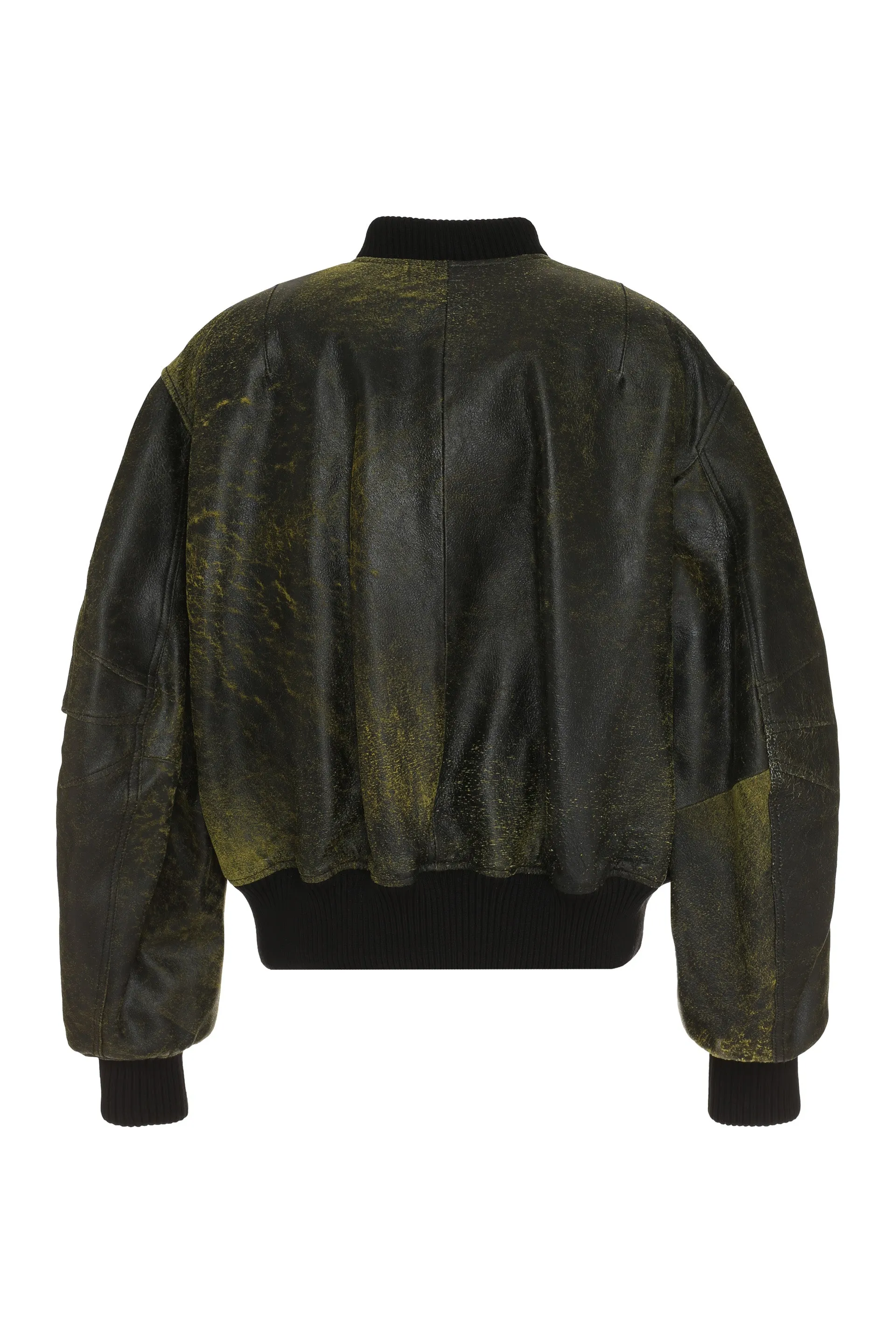 ANJA LAMBSKIN BOMBER JACKET