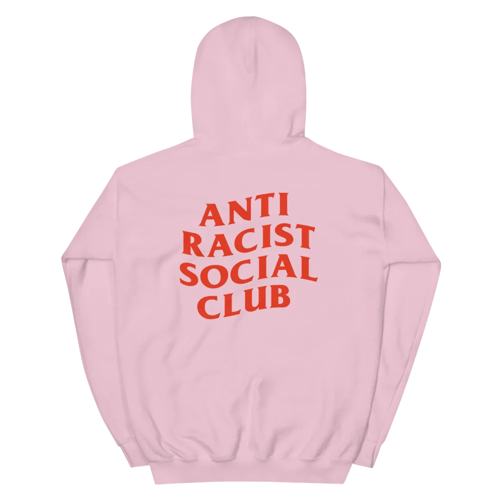 Anti Racist Social Club Hoodie (Red)