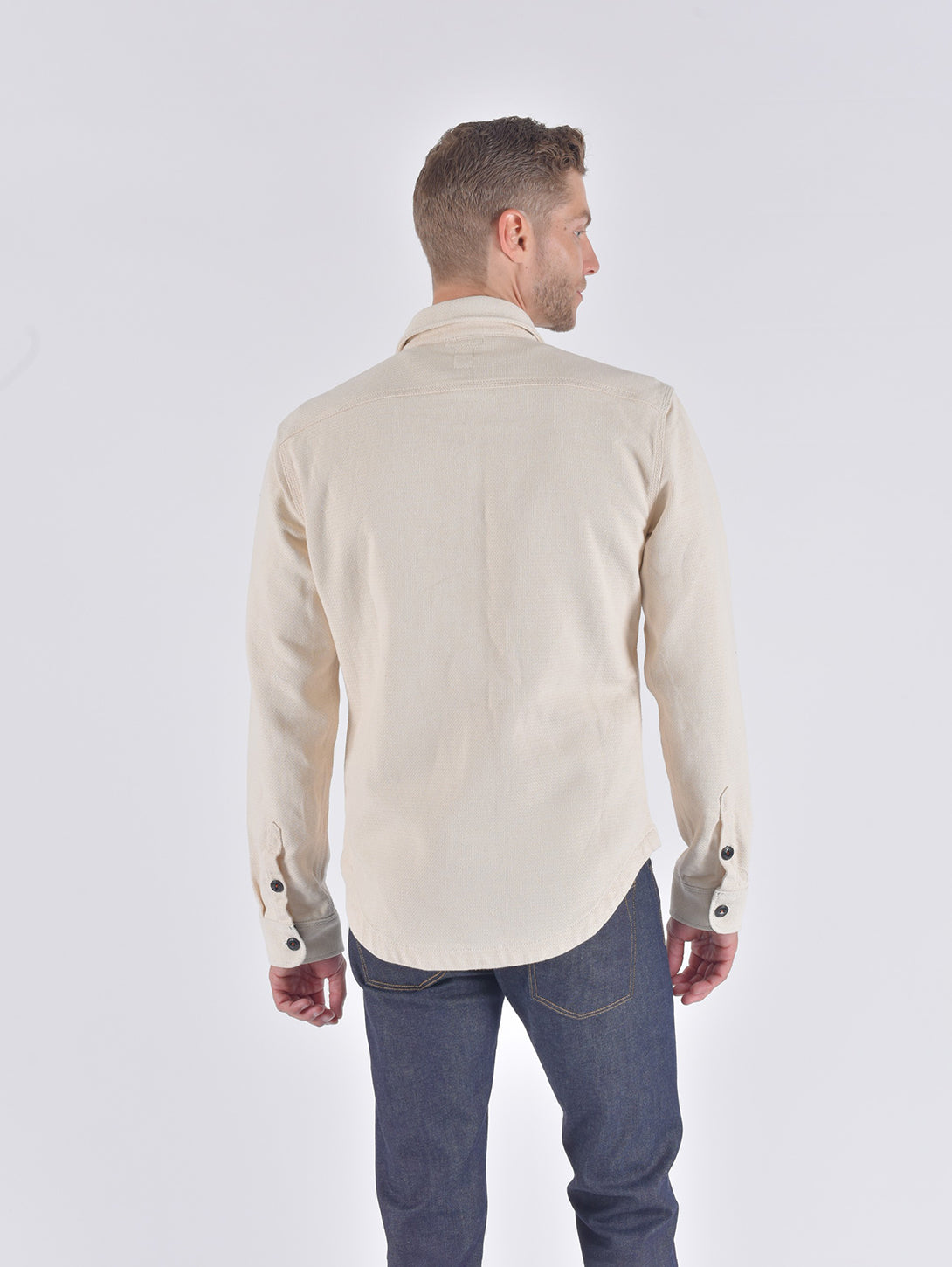 Anvil Shirt Jacket - Ivory