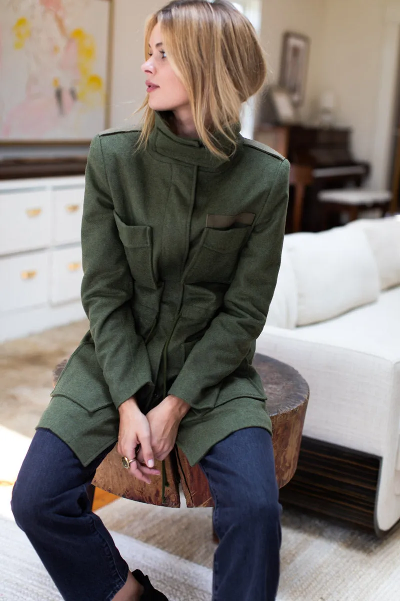 Army Coat - Army Wool