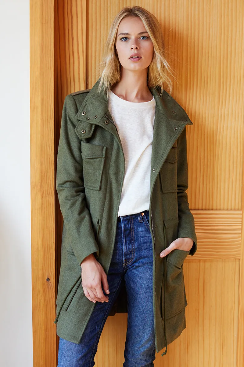 Army Coat - Army Wool