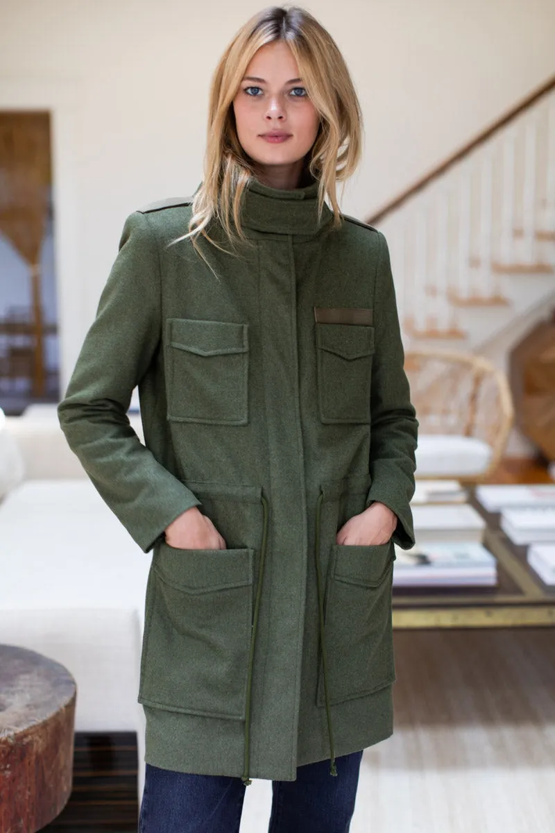 Army Coat - Army Wool