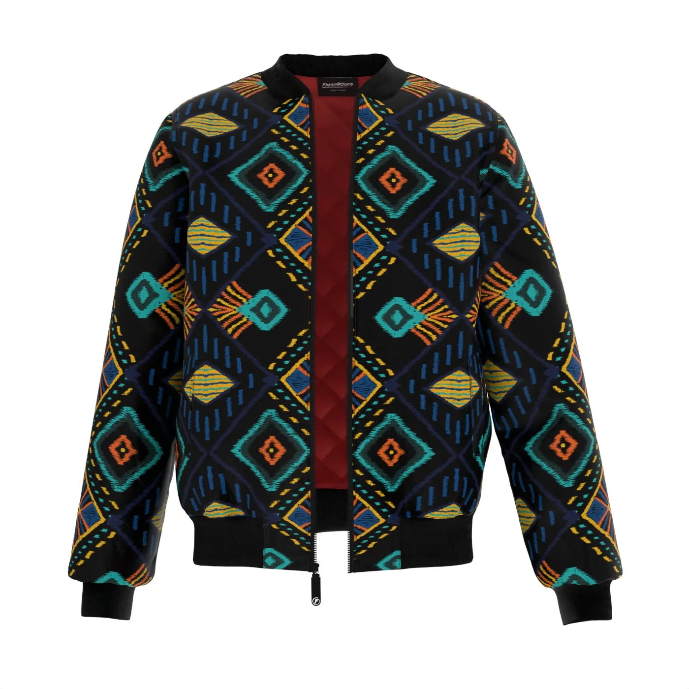 Batik Bomber Jacket