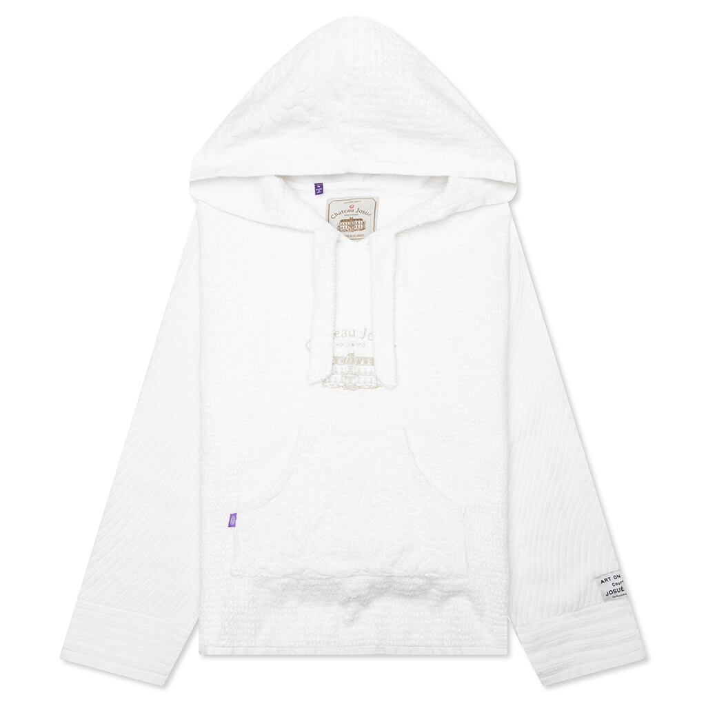 Beach Baja Hoodie - White