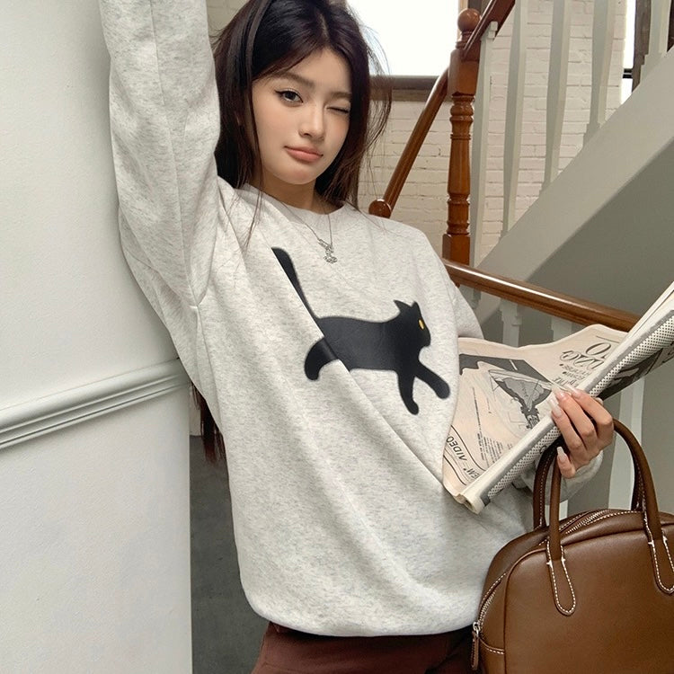 Black Cat Sweater