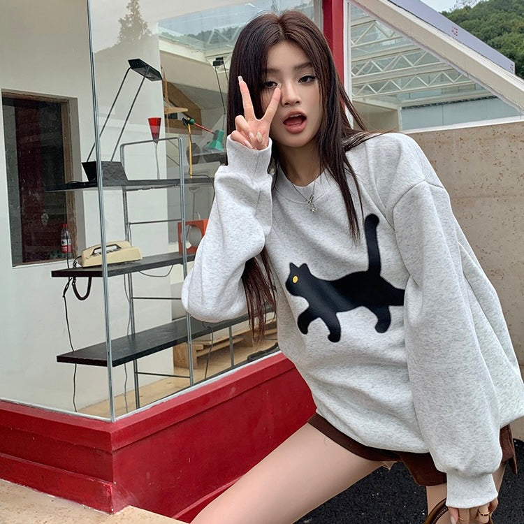 Black Cat Sweater