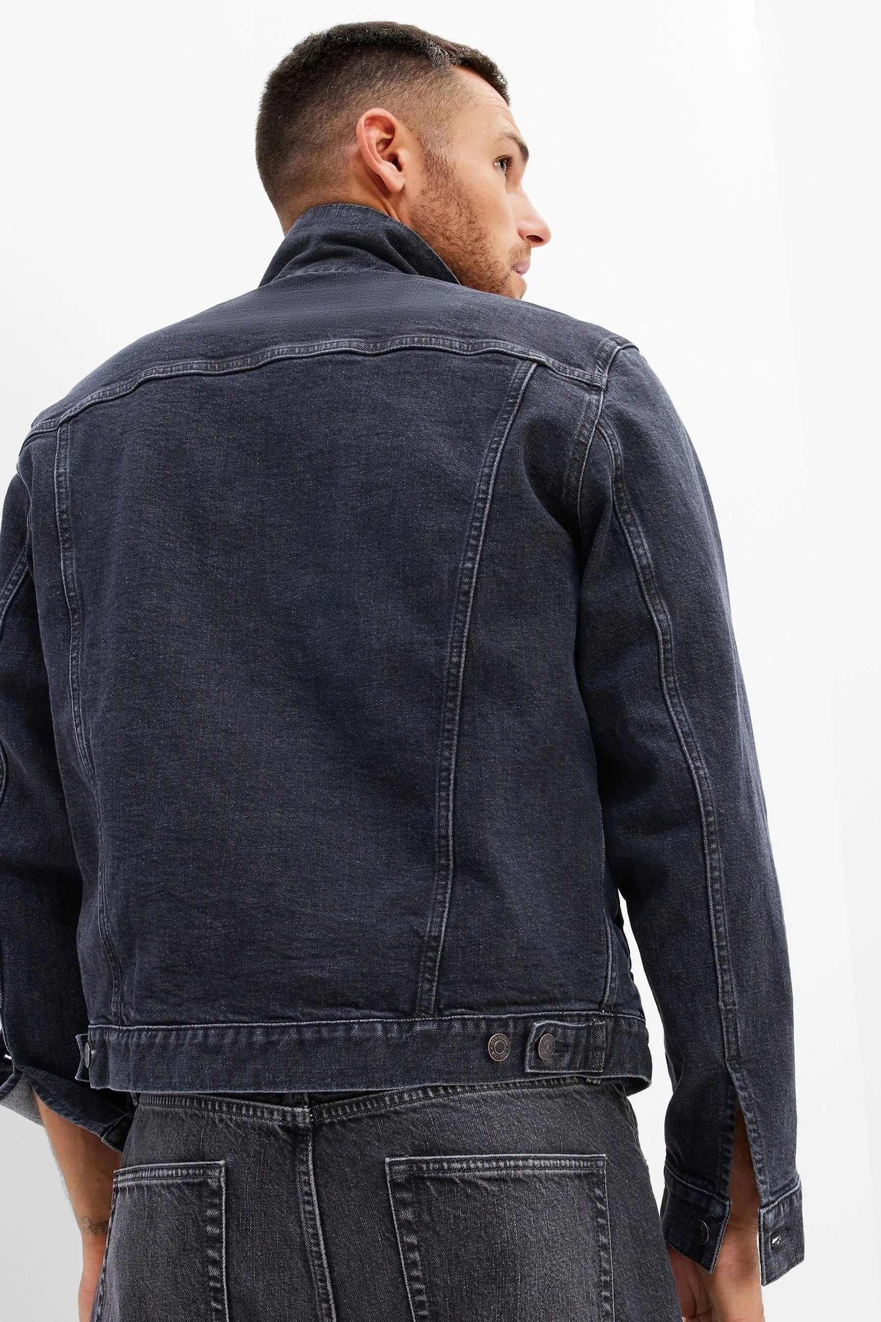 Black Icon Denim Jacket