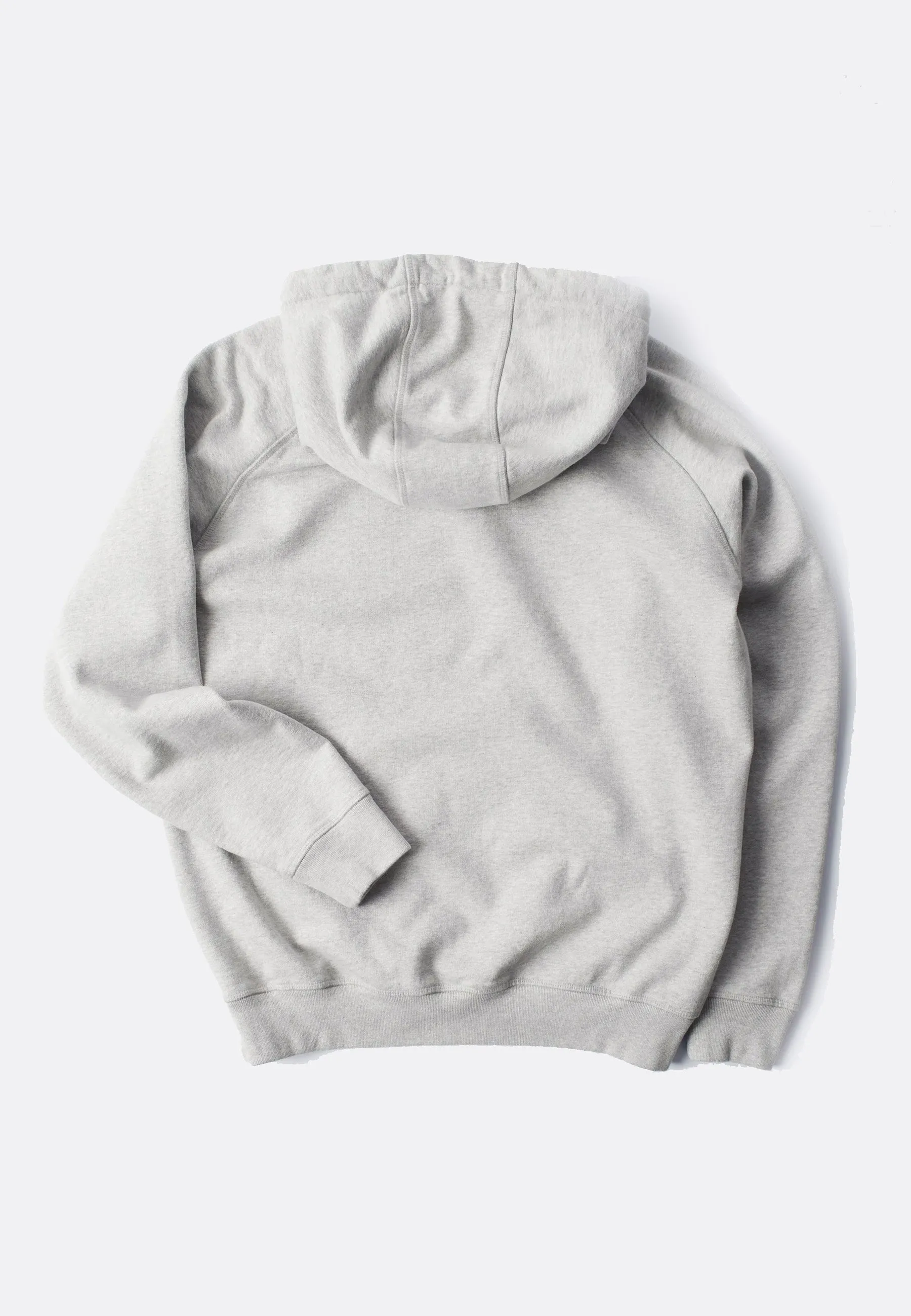 Blob Logo Hoodie - Heather Grey