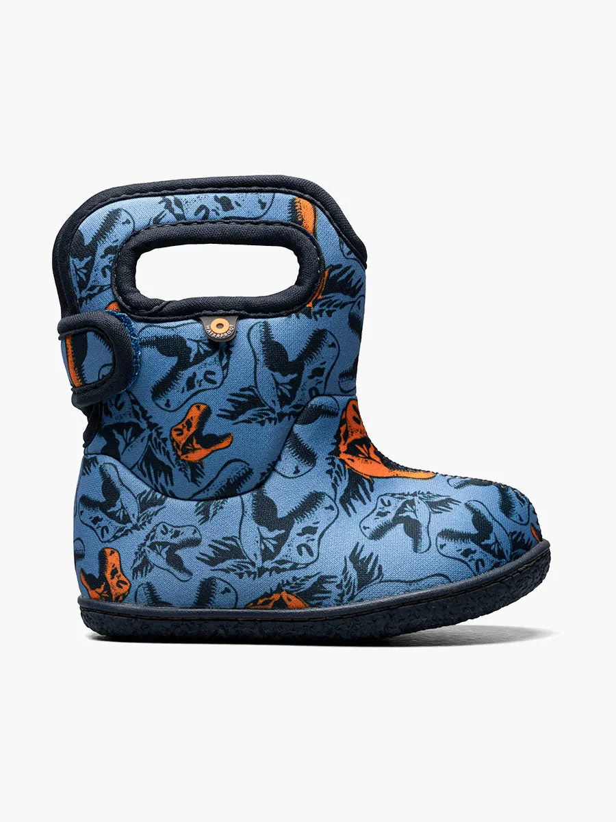 Bogs Kids Snow Boots COOL DINOS in Blue