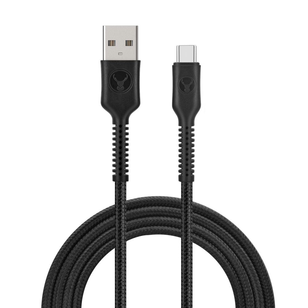 Bonelk Long-Life Easy Grip USB-A to USB-C Cable, 60W 1.2m