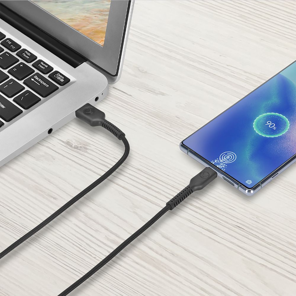 Bonelk Long-Life Easy Grip USB-A to USB-C Cable, 60W 1.2m