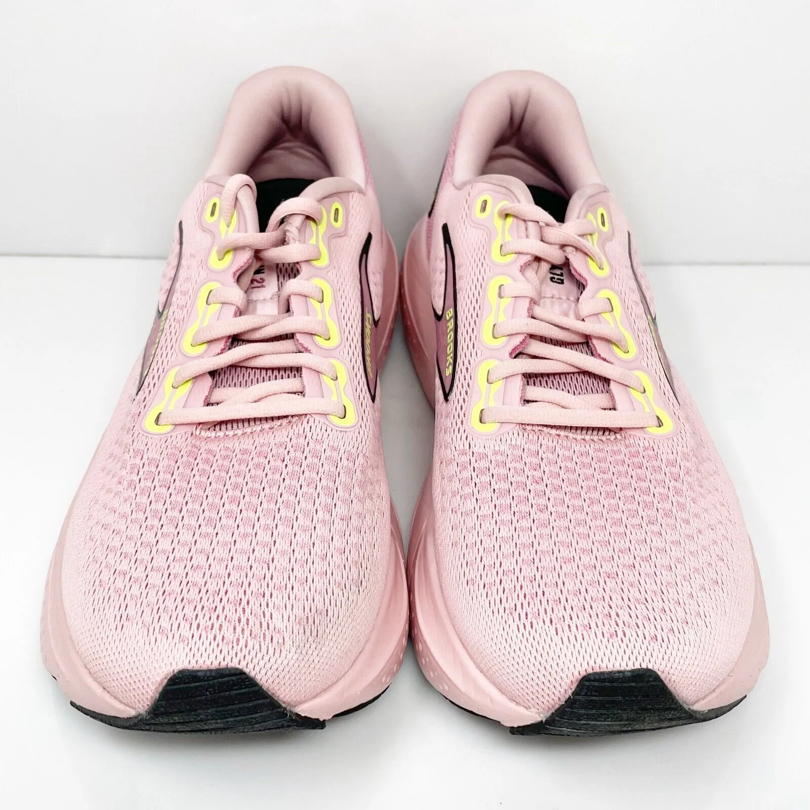 Brooks Womens Glycerin 21 1204081B612 Pink Running Shoes Sneakers Size 11 B