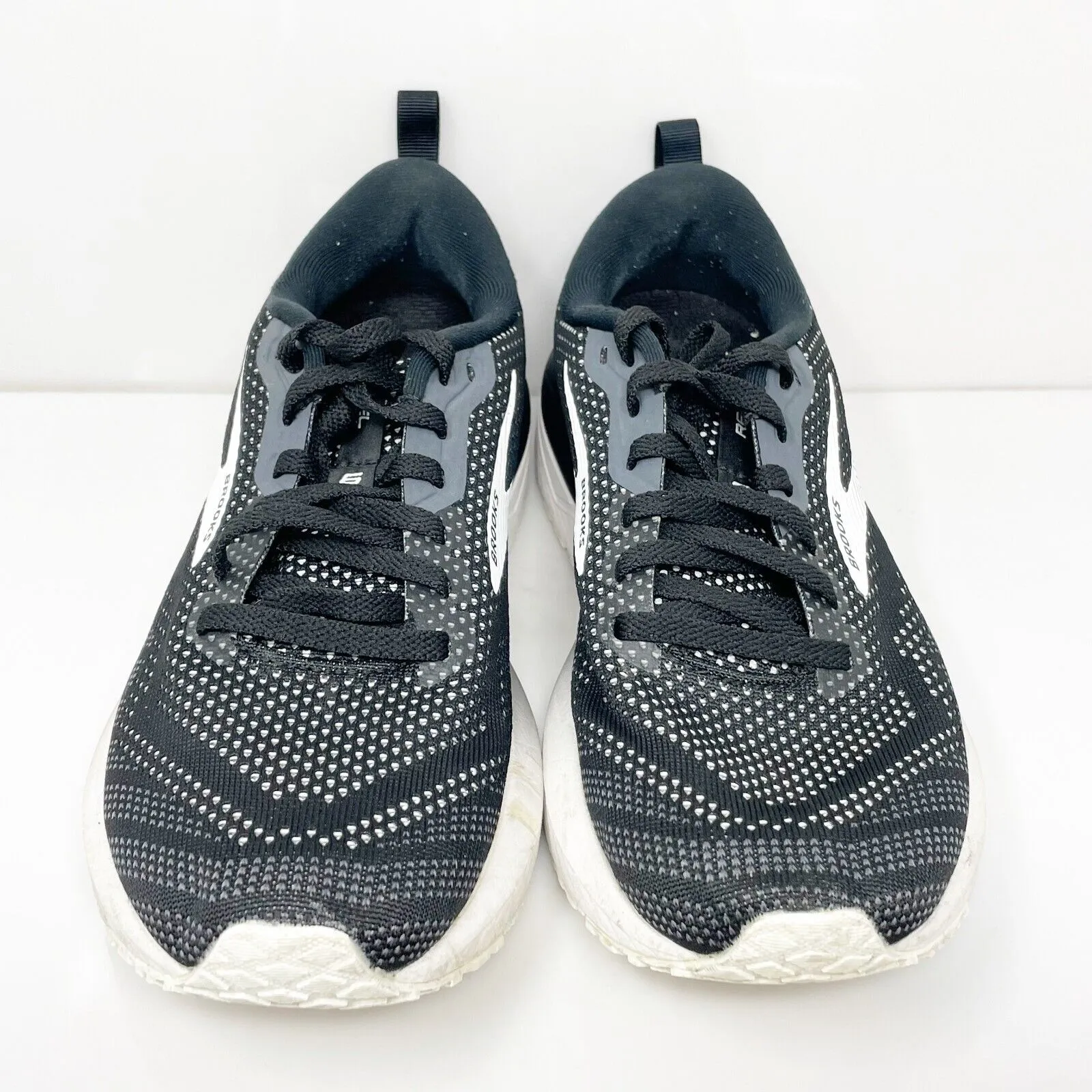 Brooks Womens Revel 6 1203861B012 Black Running Shoes Sneakers Size 8.5 B