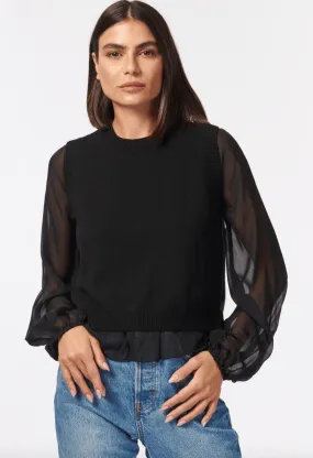 Cami Meli Sweater in Black