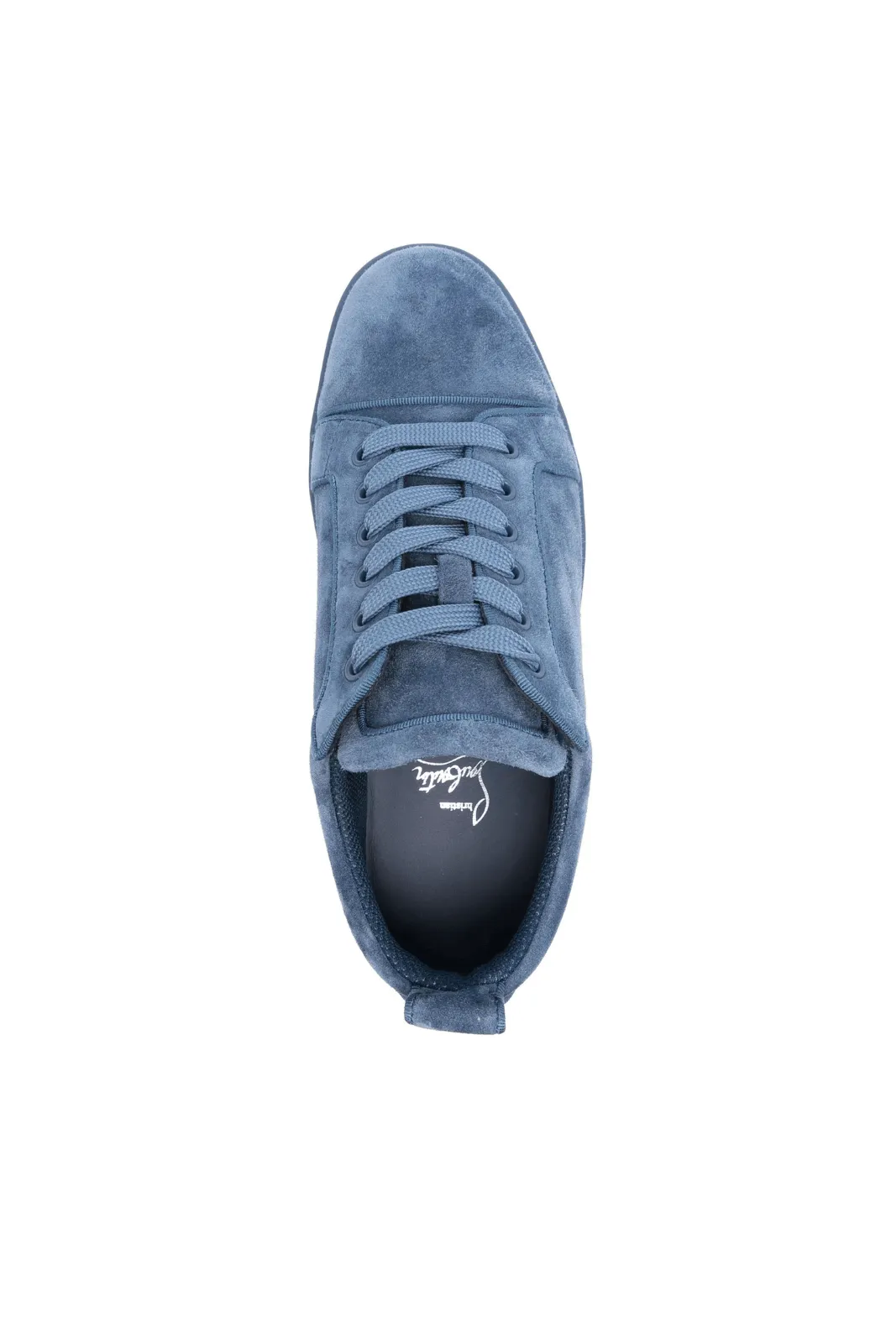 Christian Louboutin Sneakers Louis Junior Orlato Low Suede Denim