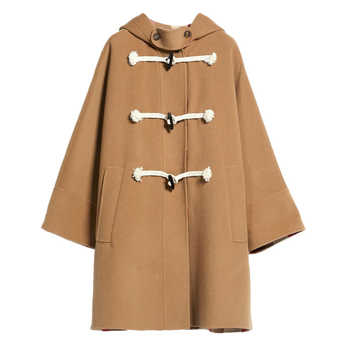 COAT ENZIANA Woman Camel 