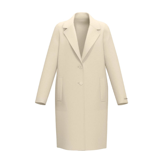 COAT ROAM Woman Ivory 