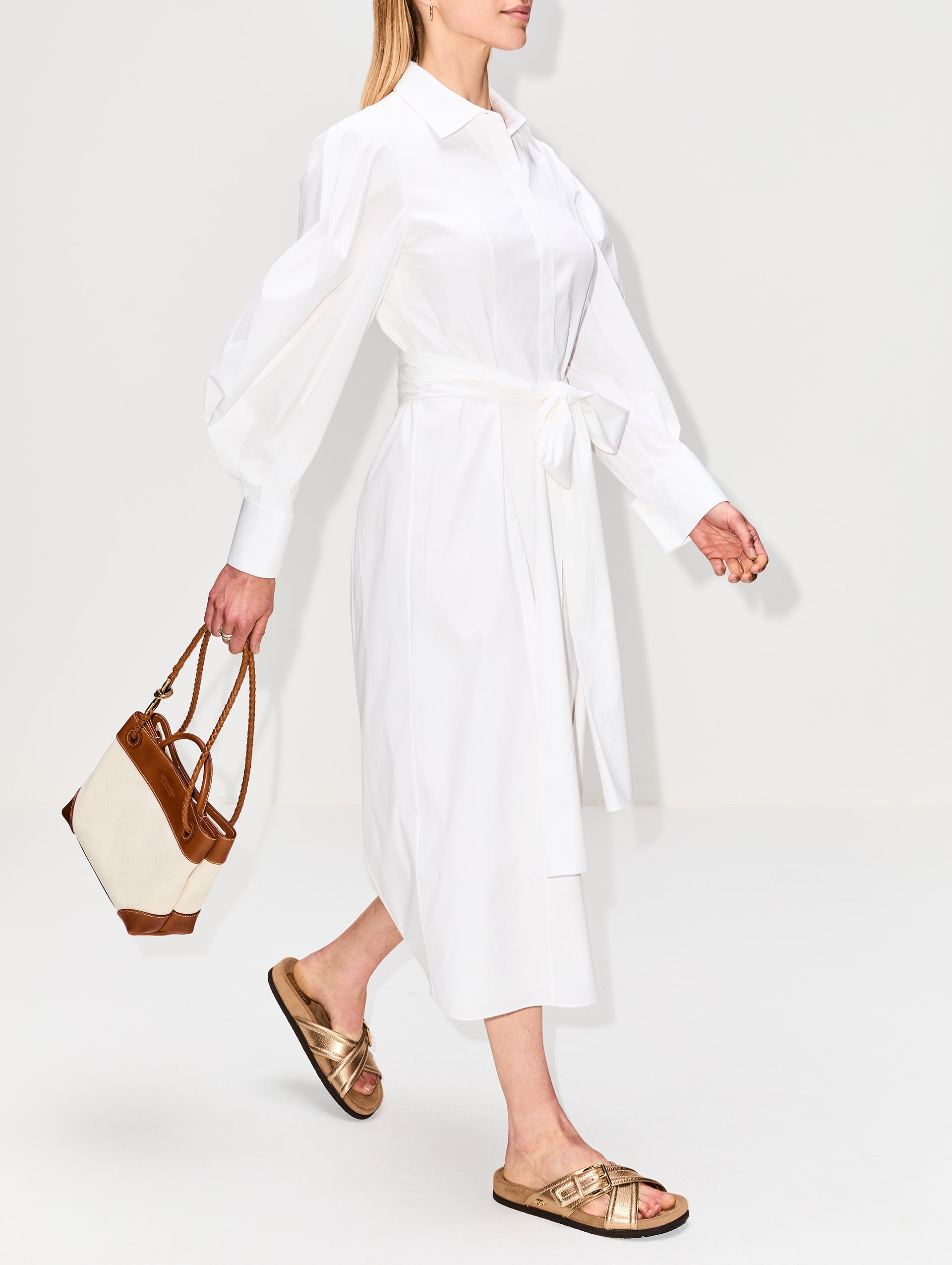 Column Shirtdress