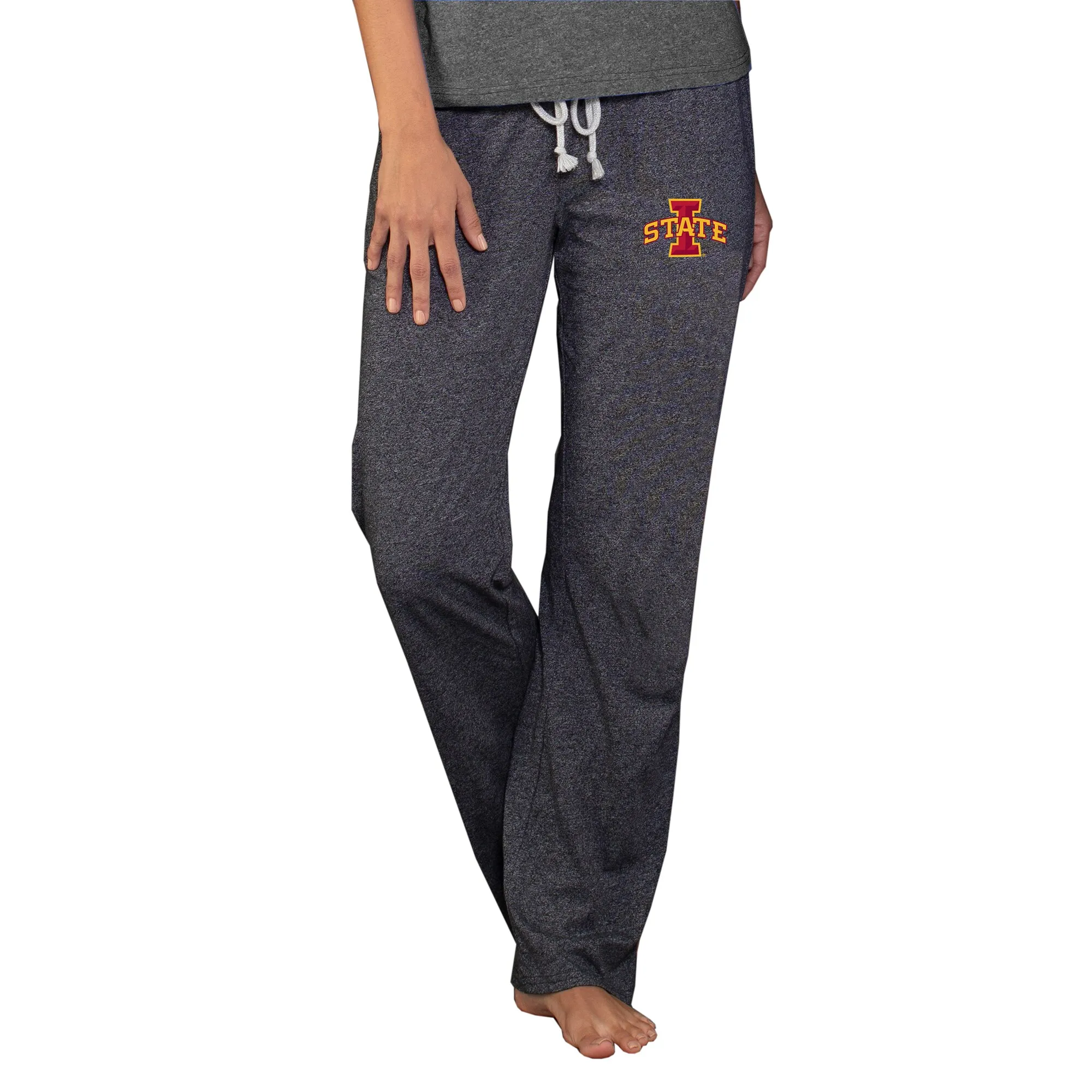 Concepts Sport  Iowa State Cyclones Women's Charcoal Quest Knit Lightweight Pants