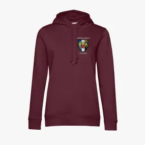 Corpus Christi College Ladies Organic Embroidered Hoodie