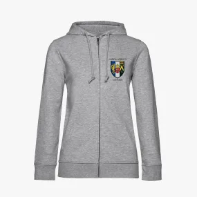 Corpus Christi College Ladies Organic Embroidered Zip Hoodie