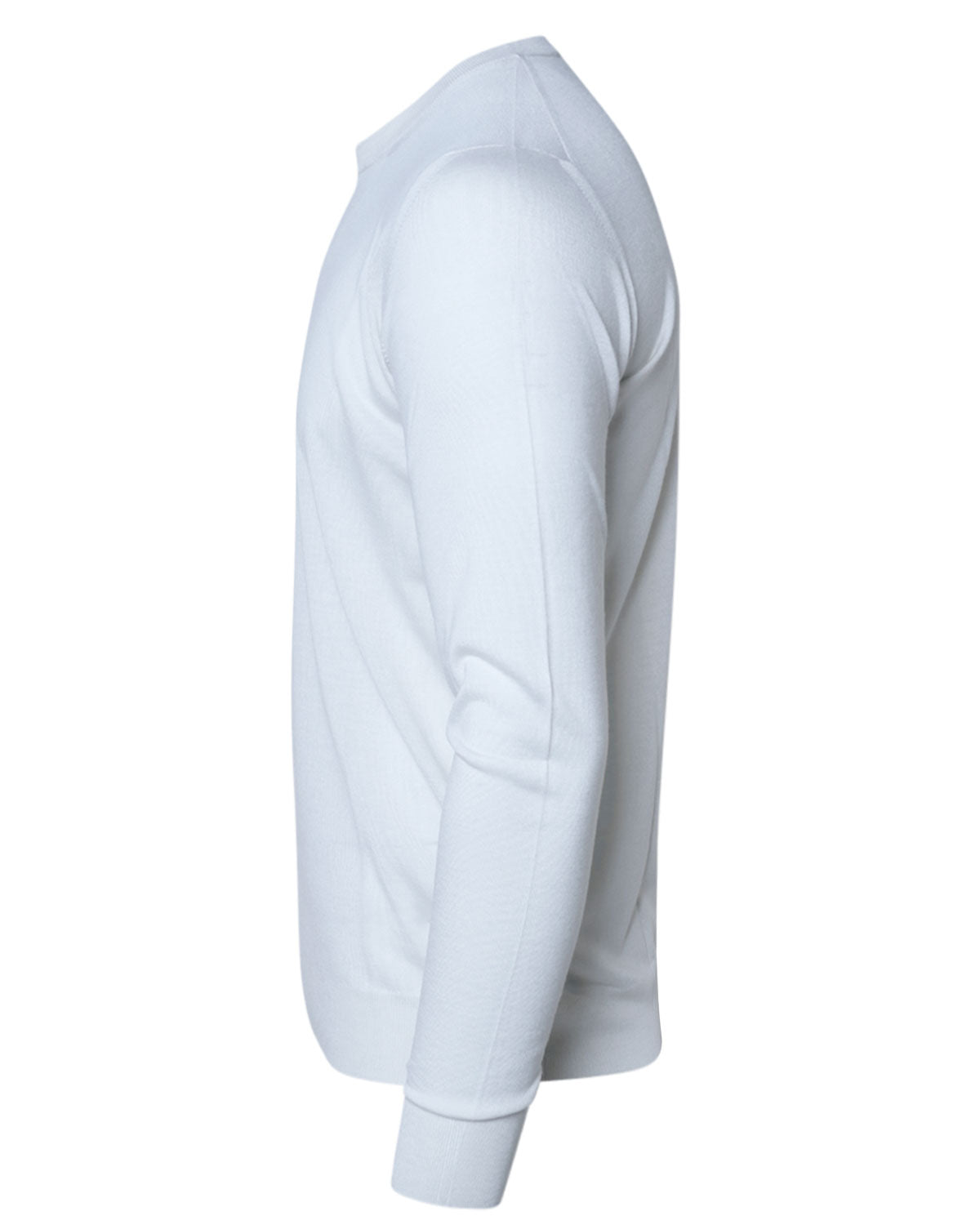 Cream Cashmere Blend Crewneck Sweater