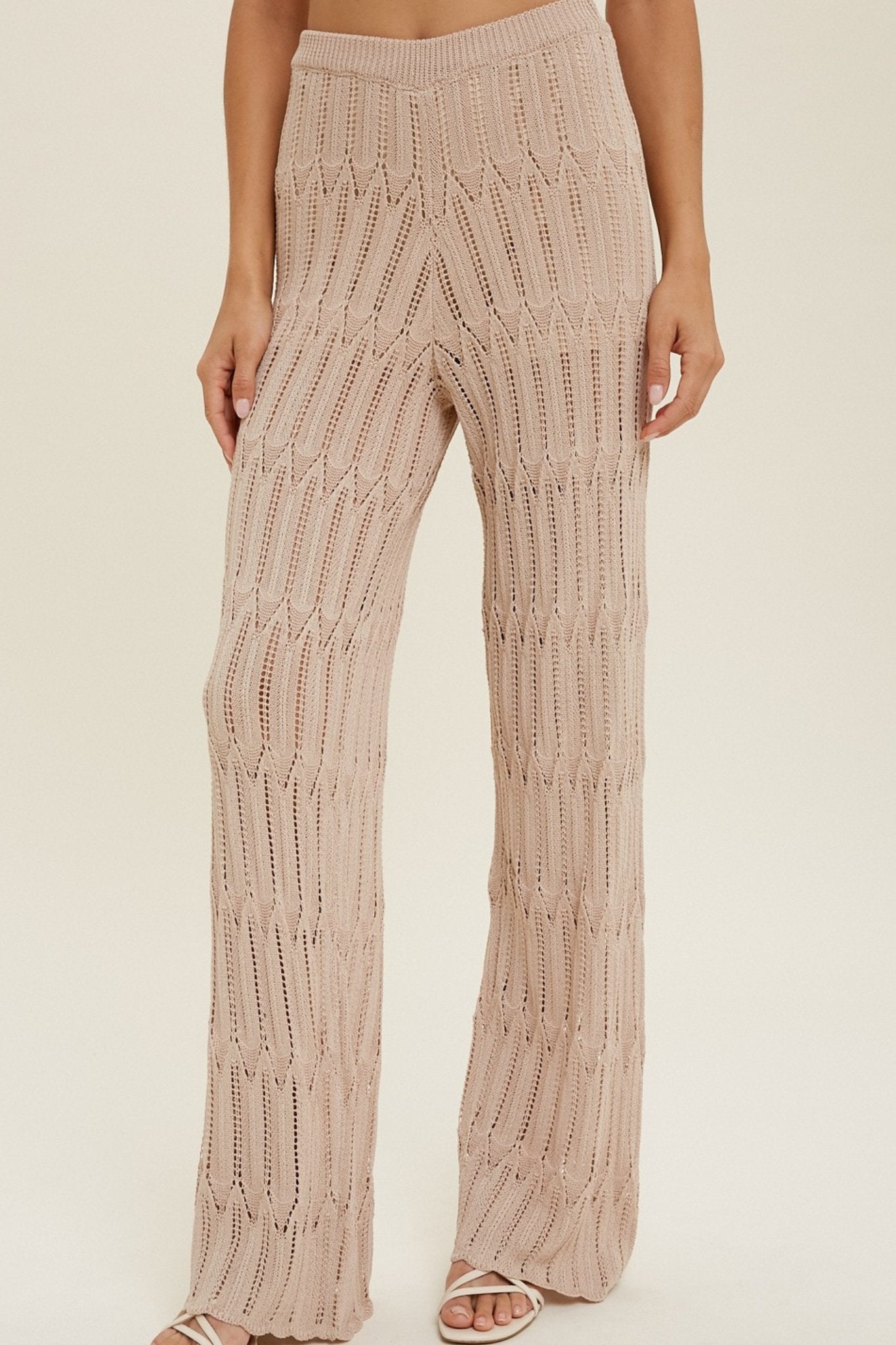 Crochet Sweater Pant