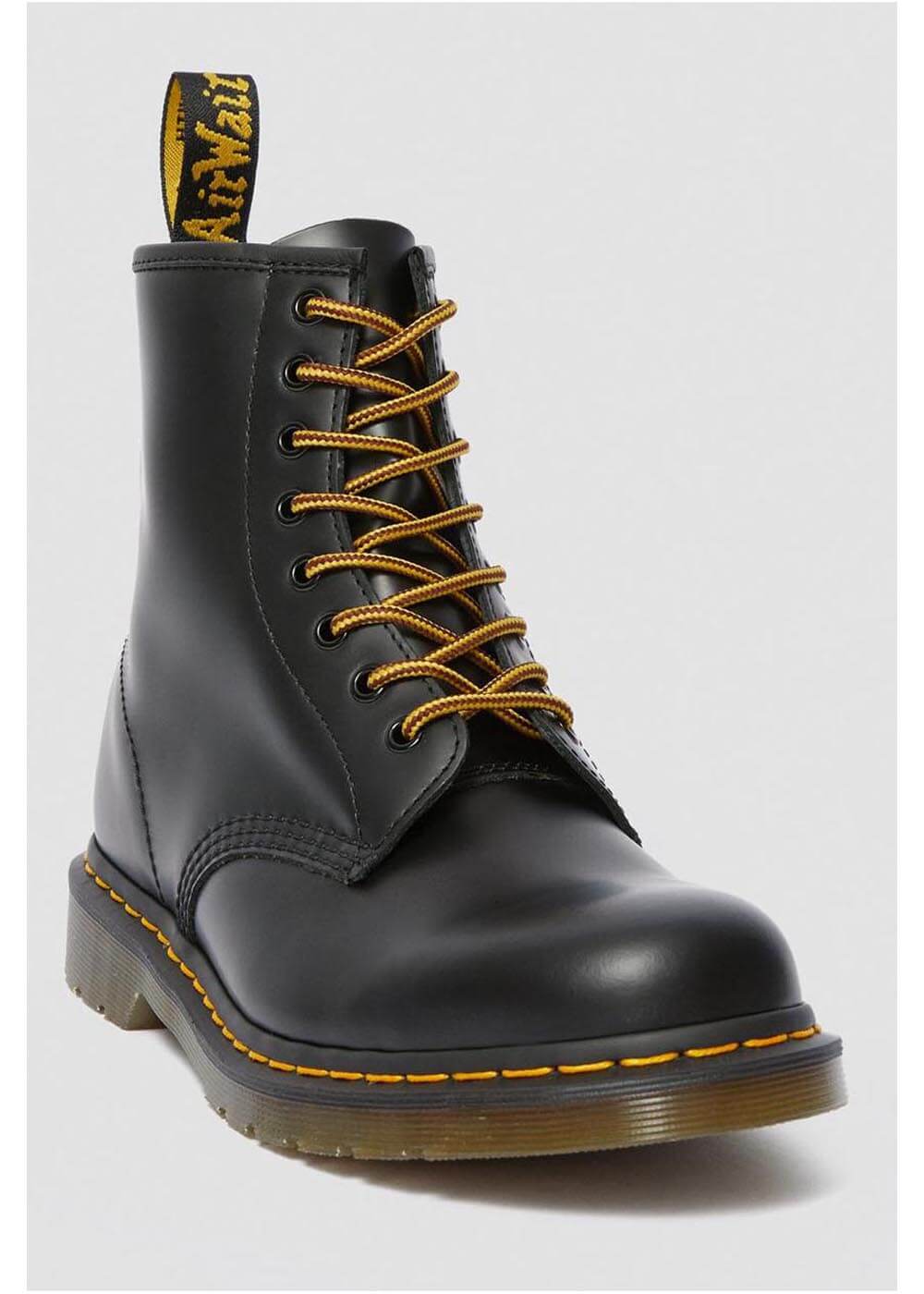 Dr. Martens Round Laces 8 Eyes Brown Yellow