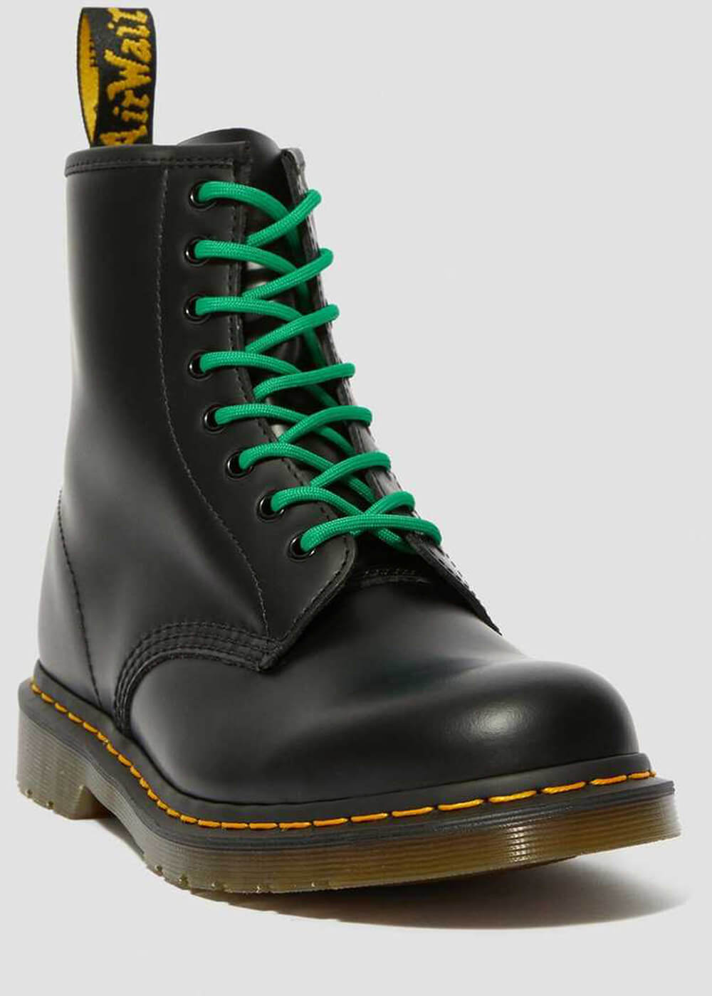 Dr. Martens Round Laces 8 Eyes Green