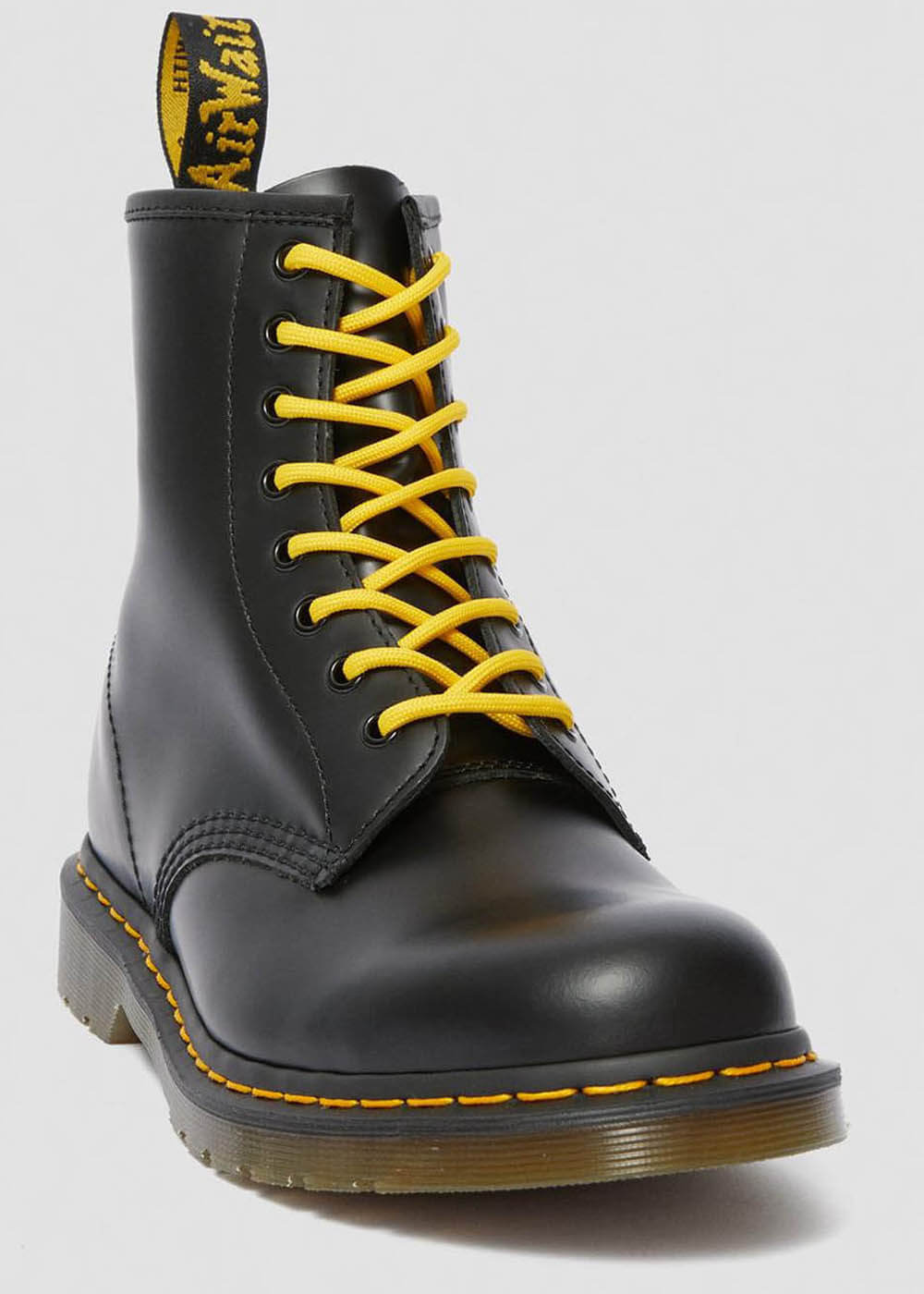 Dr. Martens Round Laces 8 Eyes Yellow