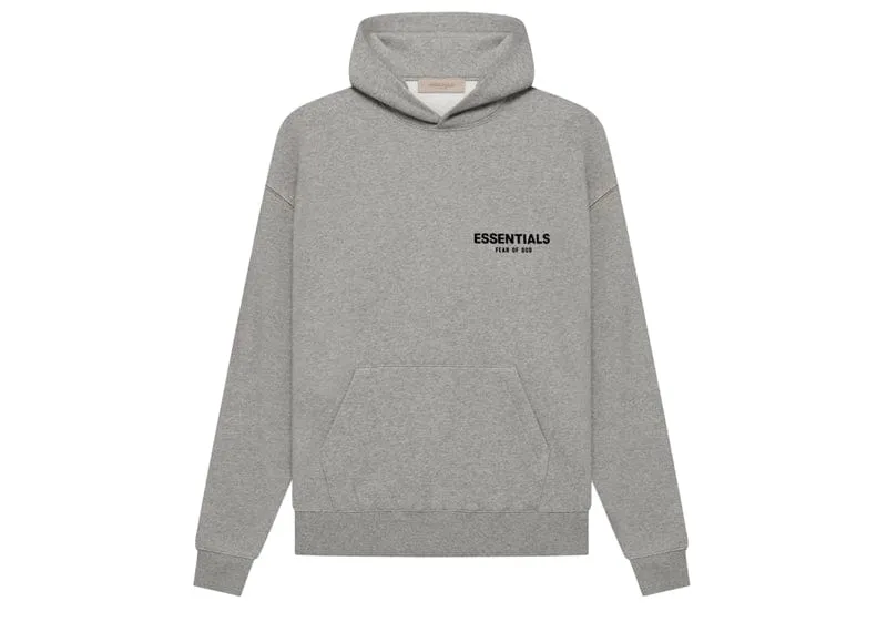 Fear of God Essentials Hoodie (SS22) Dark Oatmeal