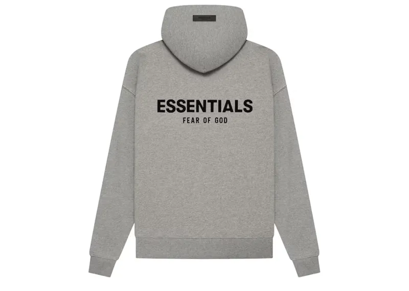 Fear of God Essentials Hoodie (SS22) Dark Oatmeal