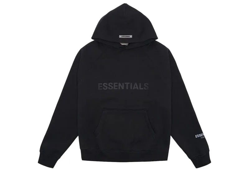 Fear of God Essentials Pullover Hoodie Applique Logo Dark Slate/Stretch Limo/Black