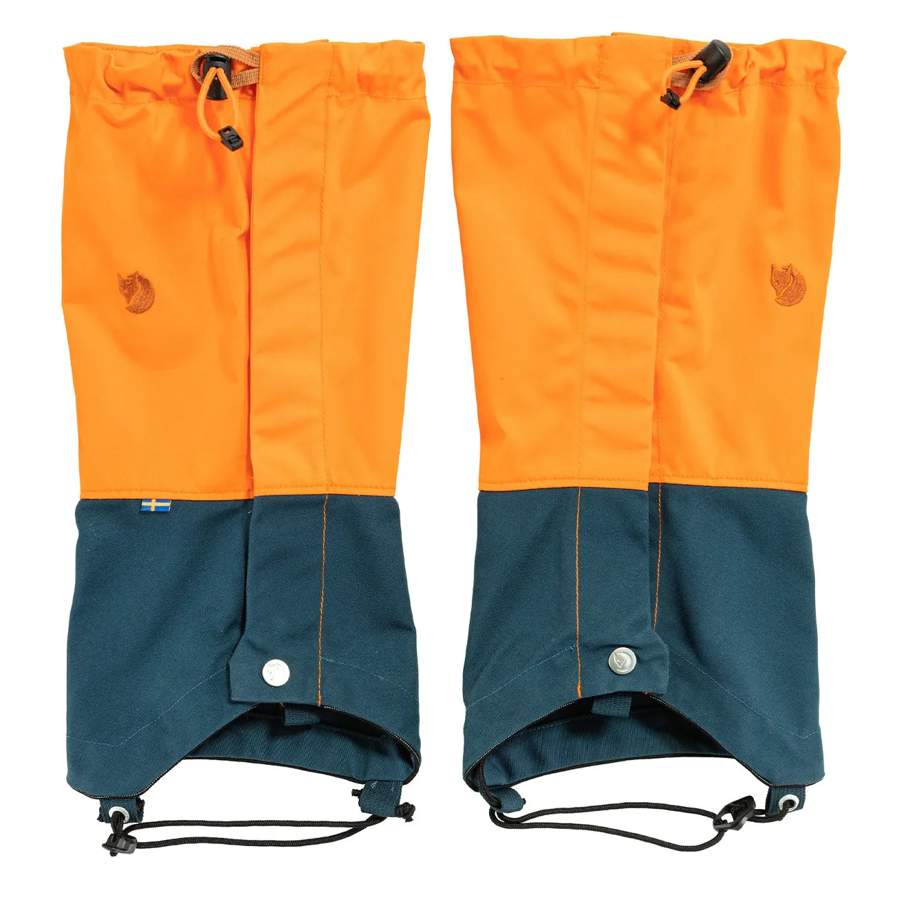 Fjallraven Singi X-Gaiters Field Orange / Mountain Blue