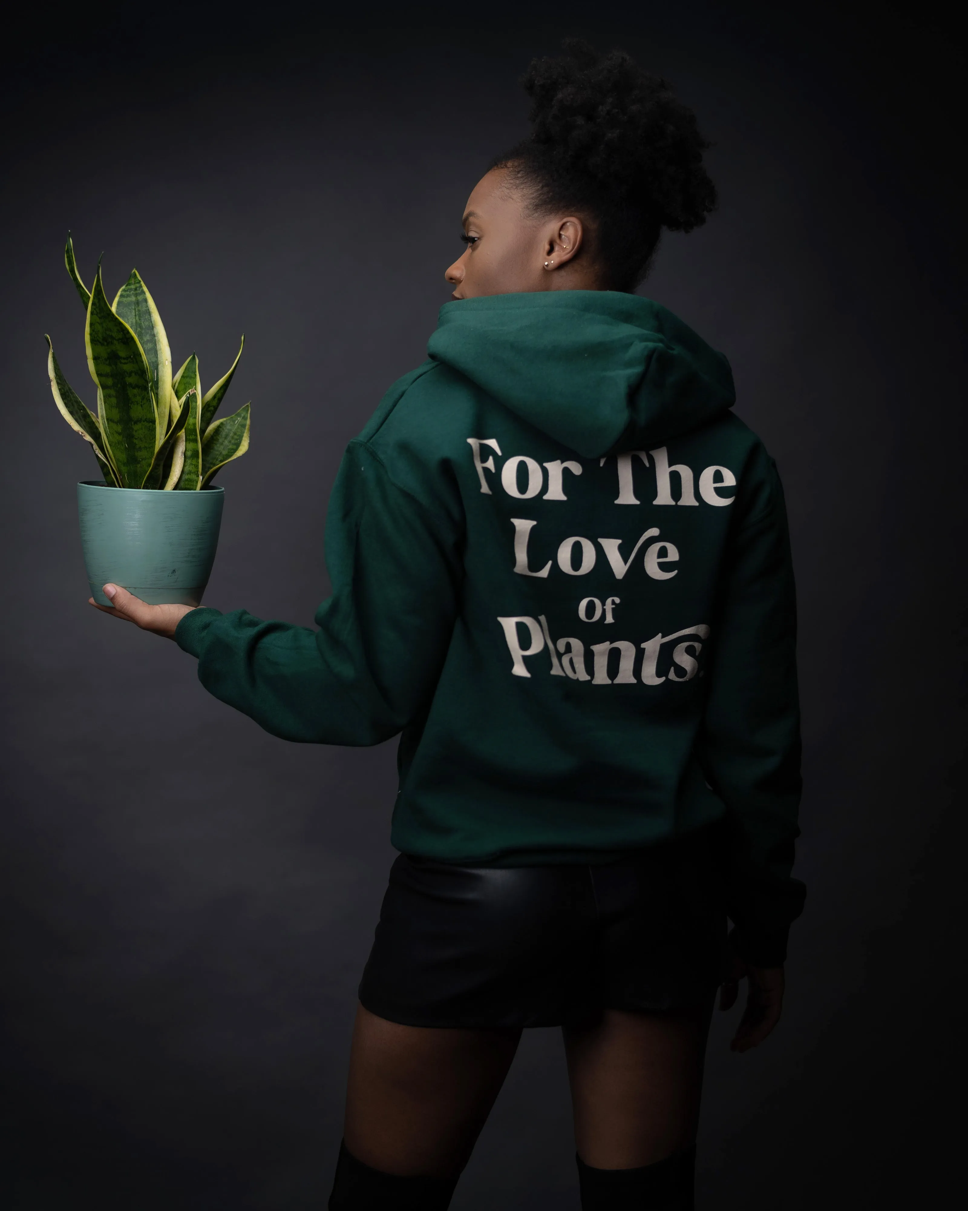 For The Love of Plants Hoodies