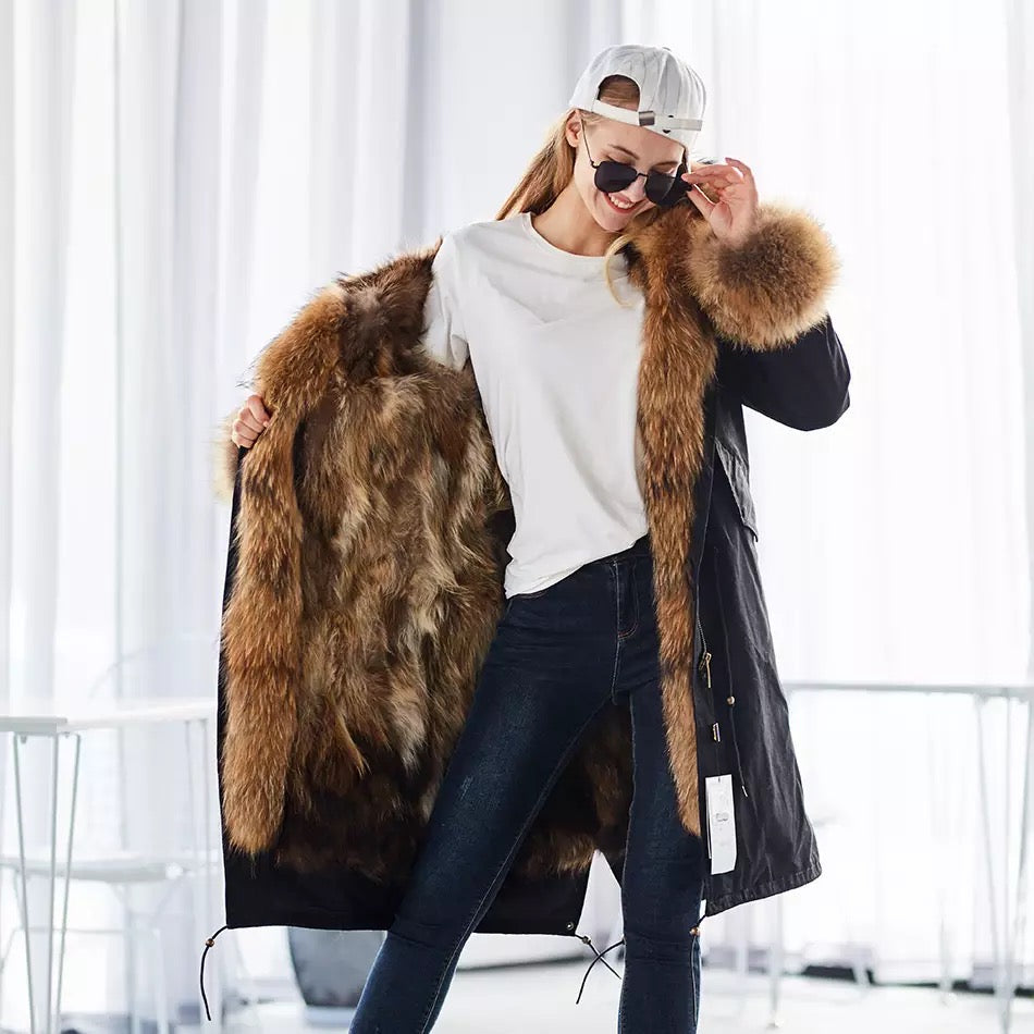 FOX FUR COAT