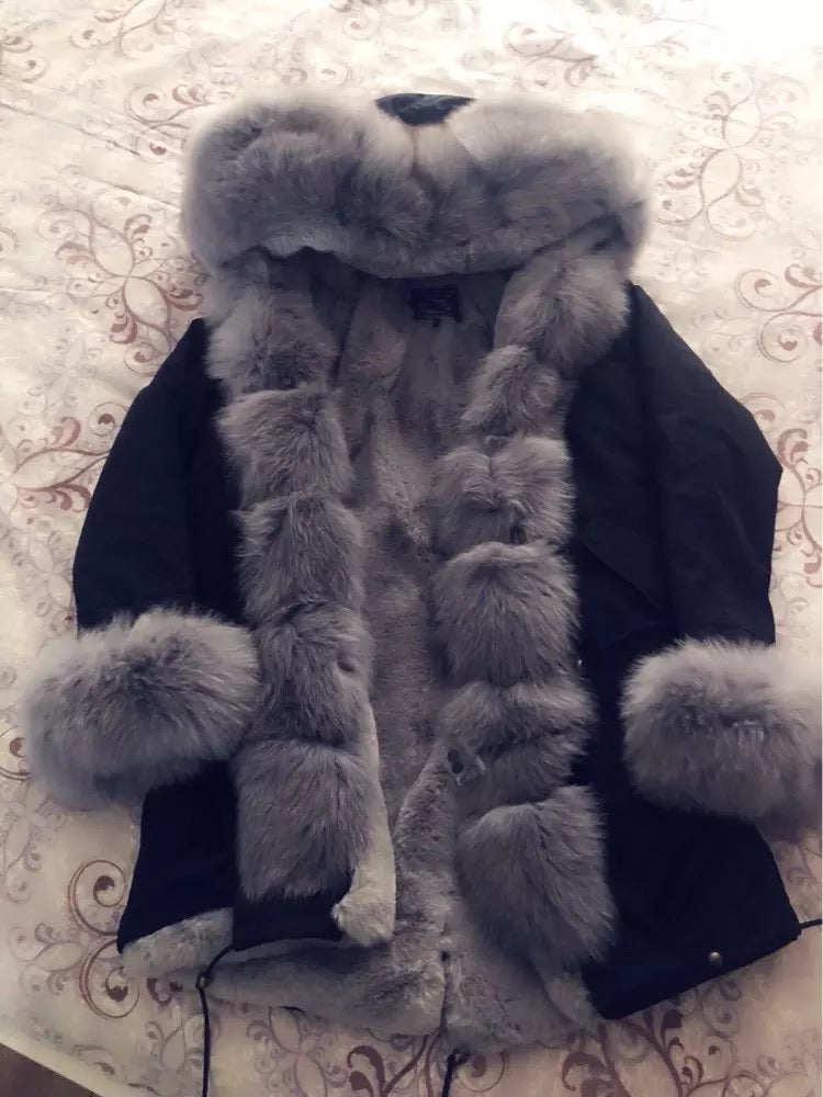 FOX FUR COAT